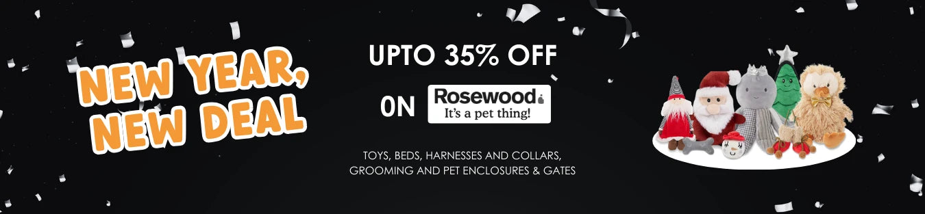 Christmas Sale Save upto 25% off Rosewood Products - PetServo