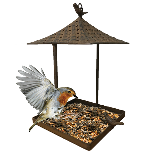 Gardman - Rustic Gazebo Bird Feeder - Pet Servo