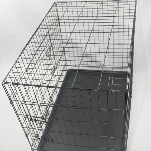 YES4PETS - 30' Portable Foldable Dog Cat Rabbit Collapsible Crate Pet Cage Cover - Blue