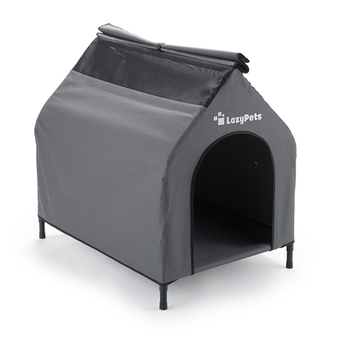 LazyPets - 65 x 65 x 90cm Soft Dog Kennel - Large