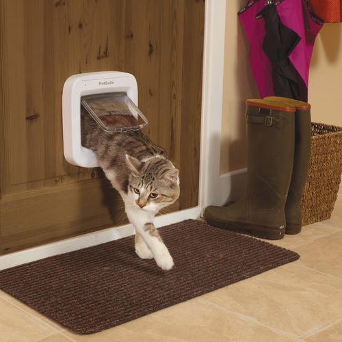 Petsafe® - Microchip Cat Flap Cat Door - White