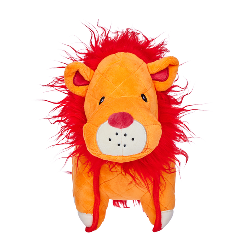 Happy Tails - XL Tough Lion Plush Toy - petservo