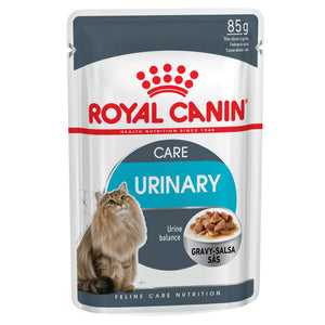 Royal Canin - Urinary Care with Gravy Adult Wet Cat Food Pouches 85g x 12 - Petservo