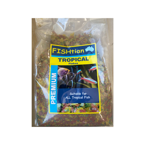 Fishtian - Tropical Flakes Fish Food - 2.5kgs