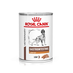 Royal Canin - Veterinary Diet Gastrointestinal Low Fat Adult Wet Dog Food 420g x 12 - Petservo