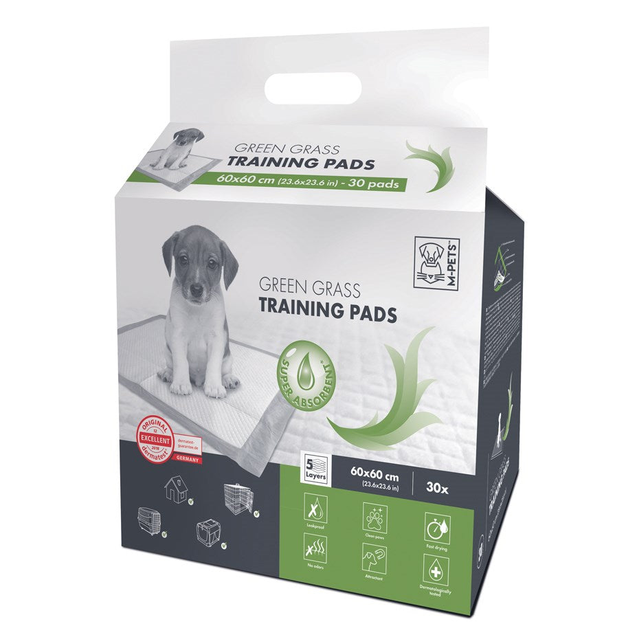 M-PETS - GREEN GRASS 60 x 60 Training Pads - 30 pcs - Petservo