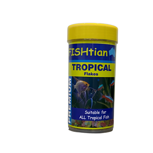 Fishtian - Tropical Flakes Fish Food - 100ml