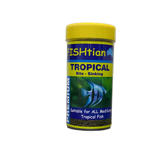 Fishtian - Tropical Bits Sinking Fish Food - 1000ml