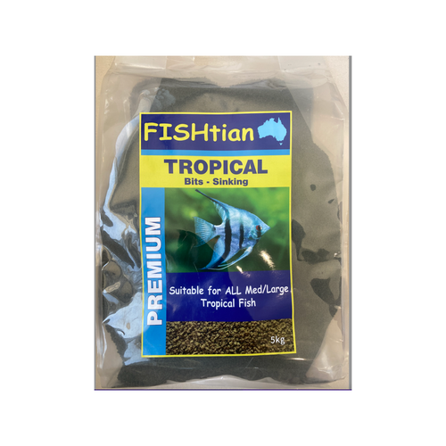 Fishtian - Tropical Bits Sinking Fish Food - 5kgs