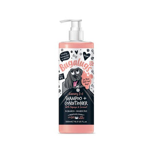 Bugalugs - 500ml Luxury 2 In 1 Papaya And Coconut Dog Shampoo And Conditioner - petservo