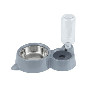 Happy Tails - Pet Water Dispenser And Food Bowl - petservo