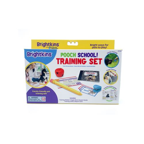 Brightkins - Pooch School Dog/puppy Tricks Training/obedience Set - 15pc