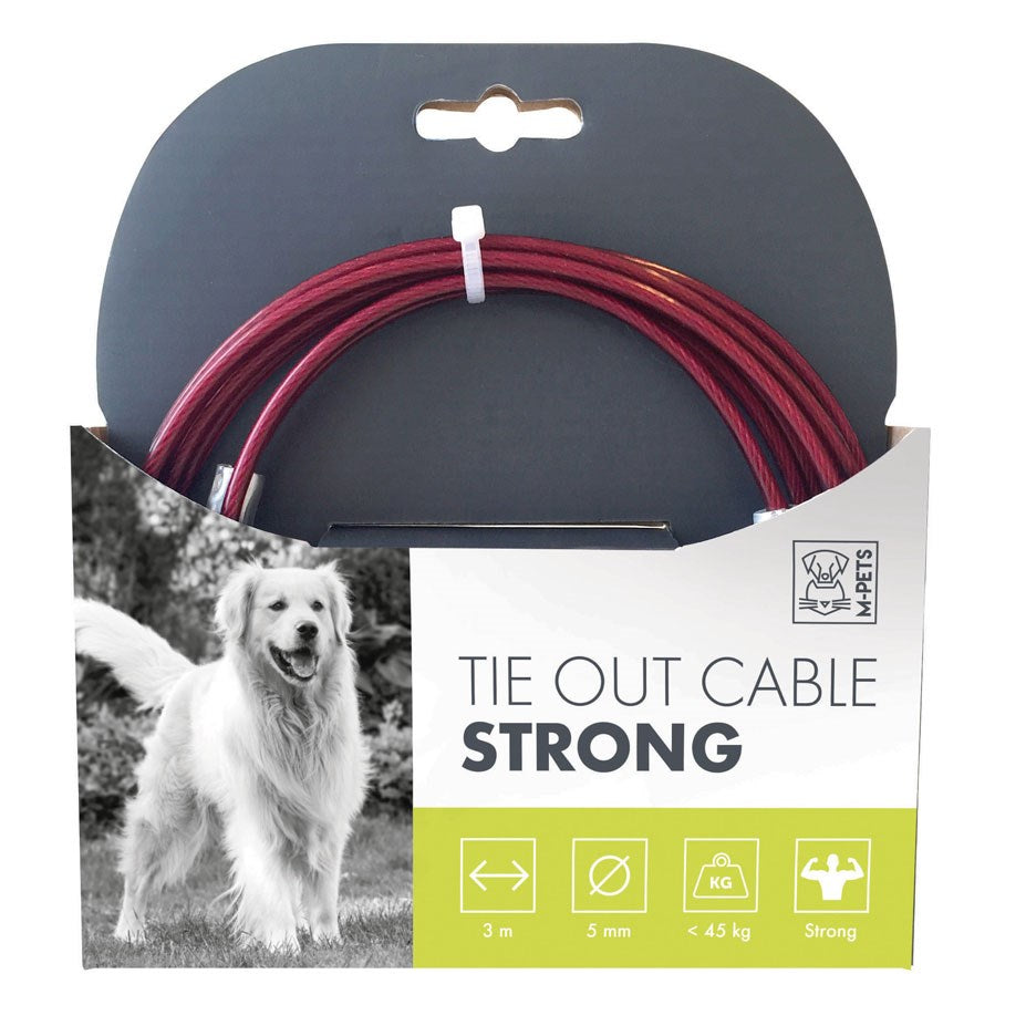 M-PETS - TIE OUT CABLE STRONG - 1700LB