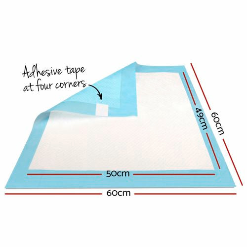 Timeless Living - Puppy Dog Pet Training Pads Cat Toilet 60 x 60cm Super Absorbent Indoor Disposable - 200pcs