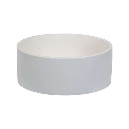 Baxter Bone - Grey Pastel Large Ceramic Pet Bowl - petservo