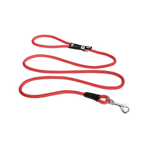 Curli - 180 x 0.8cm Red Medium Dog Stretch Comfort Leash - petservo