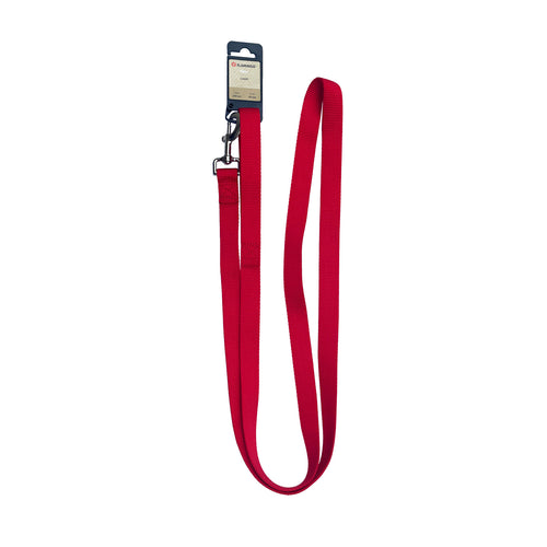 Flamingo - 200 x 2.5cm Red Ziggi Dog Leash - petservo