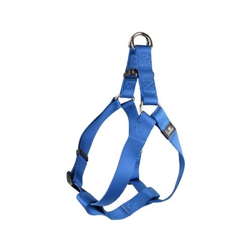 Flamingo - Ziggi Blue Dog Step&Go Harness - Large - petservo