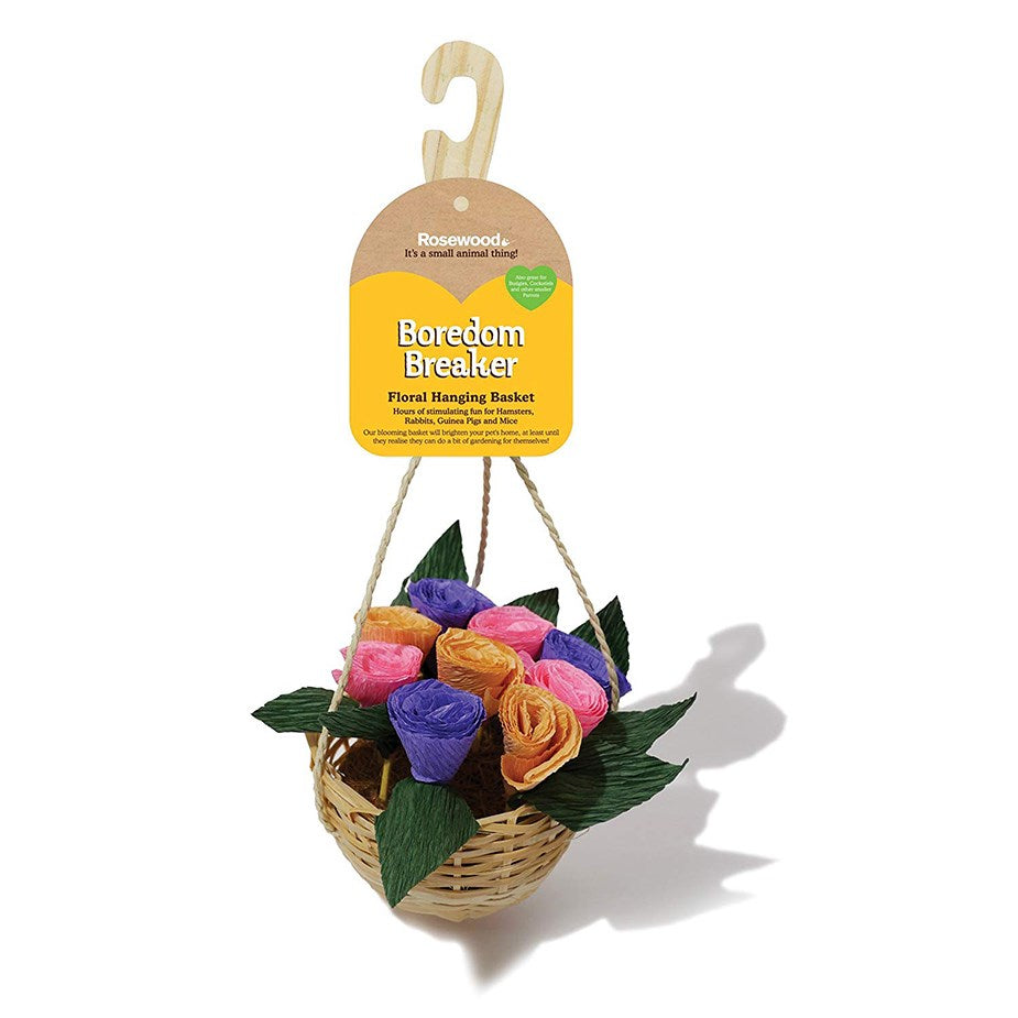 Rosewood - Floral Hanging Basket - Petservo