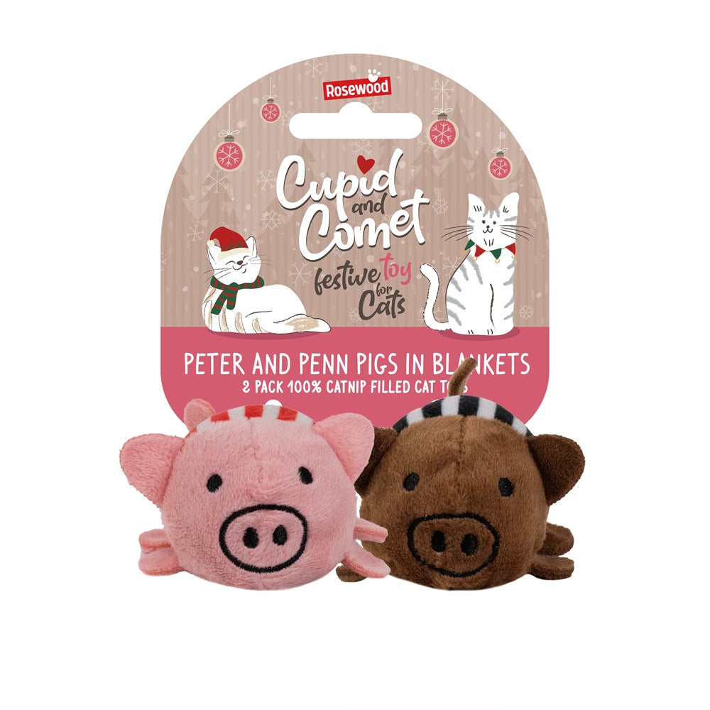 Rosewood - Peter and Penn Pigs in Blankets - Pet Servo