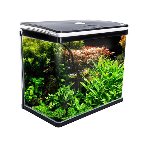 Dynamic Power - Aquarium Fish Tank 52L Curved Glass RGB LED