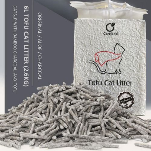 Joyreap Trading - 6 Litre Plant-based Tofu Cat Litter (Charcoal Flavor)