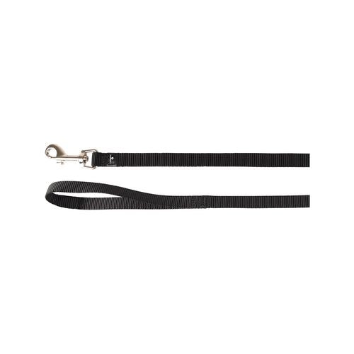 Flamingo - 130 x 1.5cm Black Ziggi Dog Leash - petservo