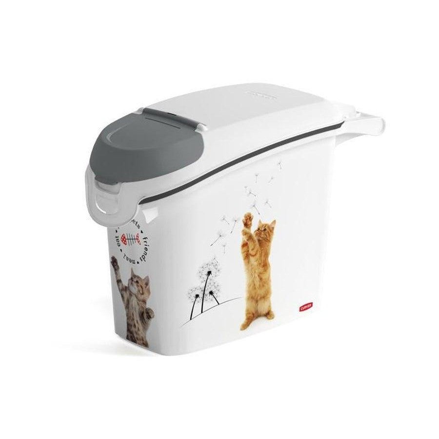 CURVER - 15LT/6KG PET FOOD STORAGE CONTAINER - CAT DESIGN