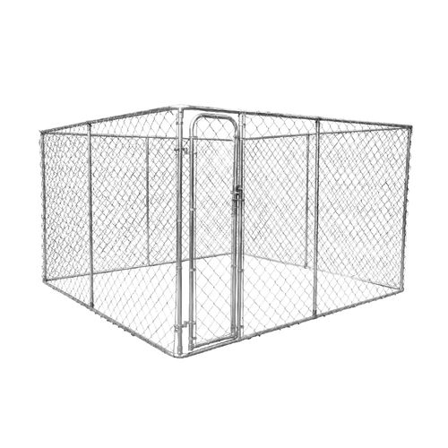 RapidMesh - 2-In-1 Galvanised Steel Dog Run And Kennel Animal Enclosure