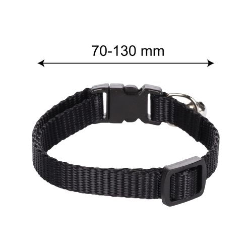 Flamingo - Cat Collar - Ziggi 20-35cm Black - petservo