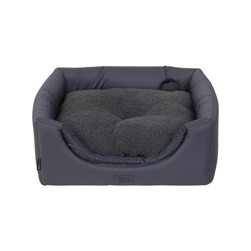 Baxter Bone - Pet Cube Bed - Small - Charcoal