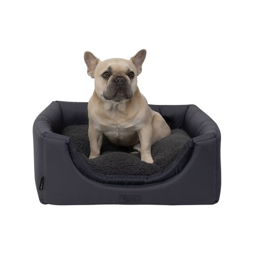 Baxter Bone - Pet Cube Bed - Small - Charcoal