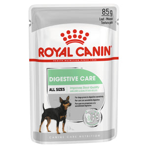 Royal Canin - Digestive Care Loaf Wet Dog Food Pouch 85g x 12 - Petservo