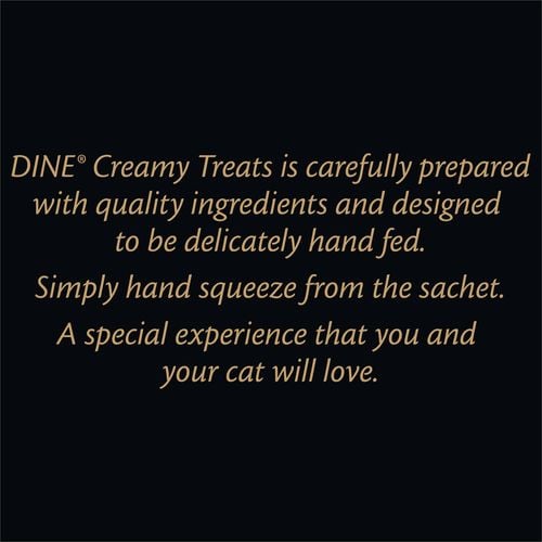 Dine - Creamy Treats 12g Tuna Flavour Cat Treats - 32 Sachets - petservo