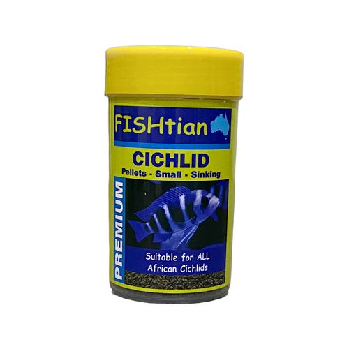 Fishtian - Cichlid African Sinking Fish Food - 250ml