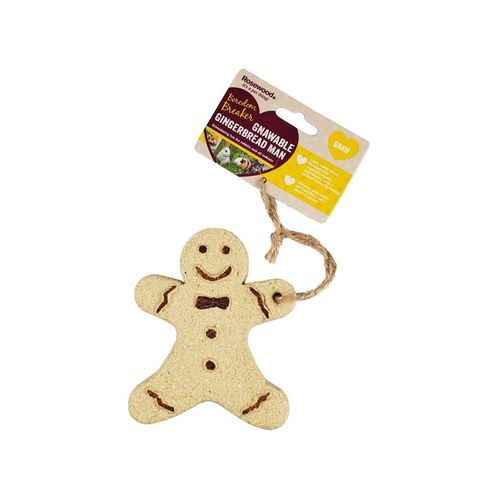 Rosewood - Gingerbread man with jute cord - Petservo