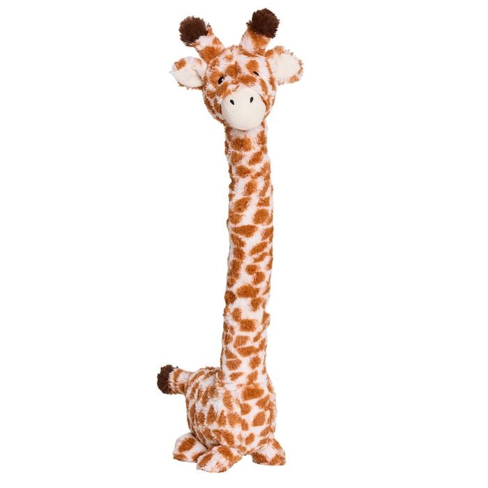 Happy Tails - Plush Giraffe With Internal Rope - Petservo