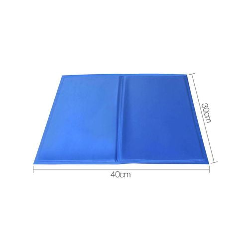 YES4PETS - Pet Cool Gel Mat Dog Cat Bed Non-Toxic Cooling Dog Summer Pad 30 x 40 cm - Small