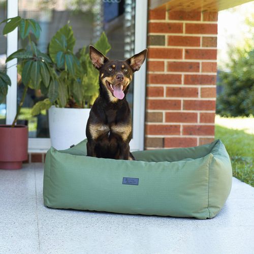 Baxter Bone - Ripstop Water Resistant Outdoor Pet Bed with Removable Covers - Large