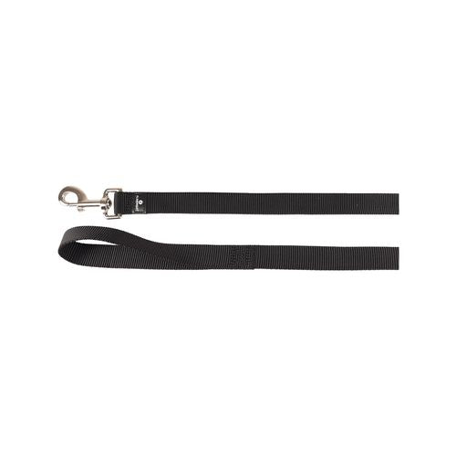 Flamingo - Ziggi 200 x 2.5cm Black Dog Leash - petservo