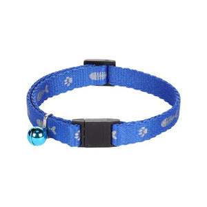 Flamingo - Cat Collar - Ziggi 20-35cm Flower Blue - petservo