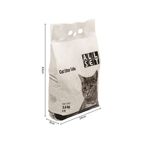 All Set - Tofu Cat Litter - 3.6kg