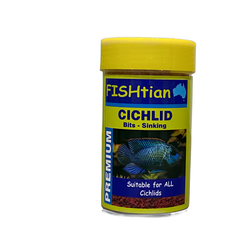 Fishtian - Cichlid Bit Sinking Fish Food - 1000ml