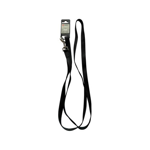 Flamingo - Dog Leash Ziggi 200 x 2cm - Black  - petservo