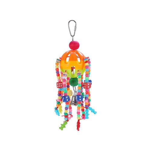 Paws and Claws - 28x9cm Ball Dangler Parrot Pet/Bird Toy - 2x