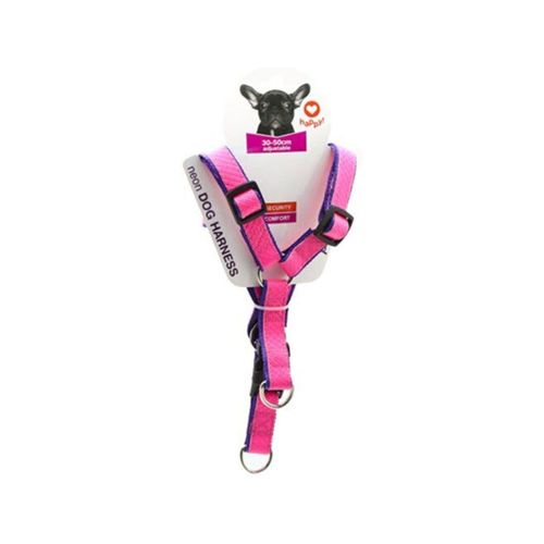 Paws and Claws - Colourful Nylon Dog Harness 30-50cm Asst 4x