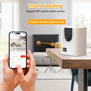 ADVWIN - Pet Camera with Treat Dispenser WiFi - petservo