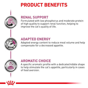 Royal Canin - Veterinary Diet Renal Adult Dry Cat Food - Petservo