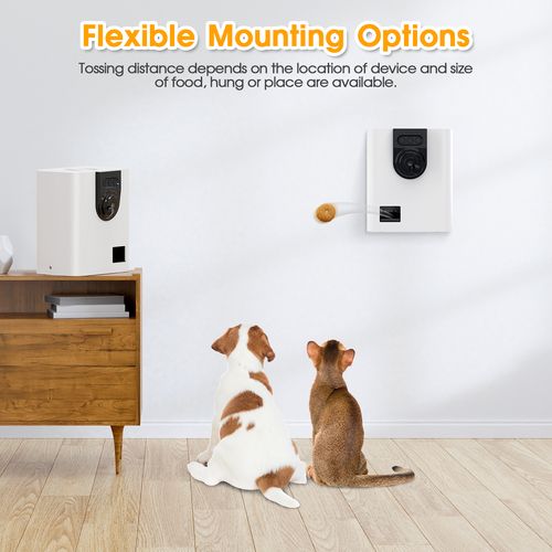 ADVWIN - Pet Camera with Treat Dispenser WiFi - petservo