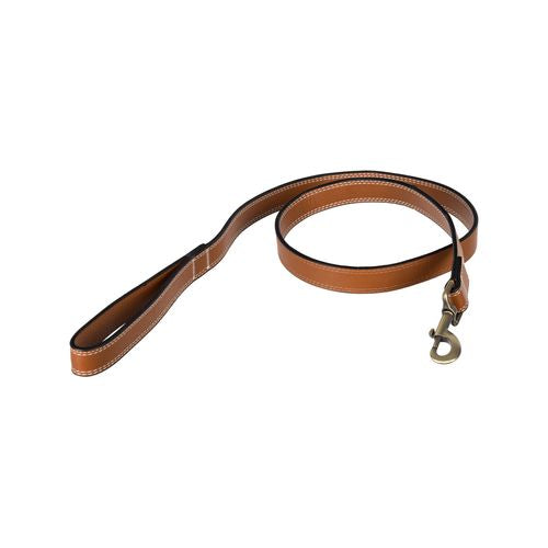 Happy Tails - 120cm Faux Leather Dog Lead - petservo